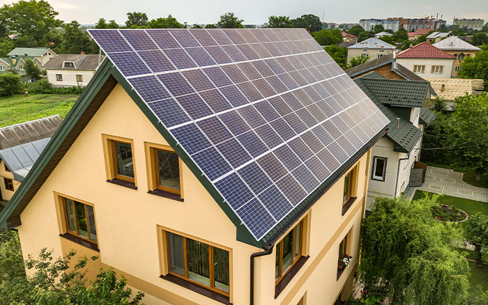 Residential solar panels